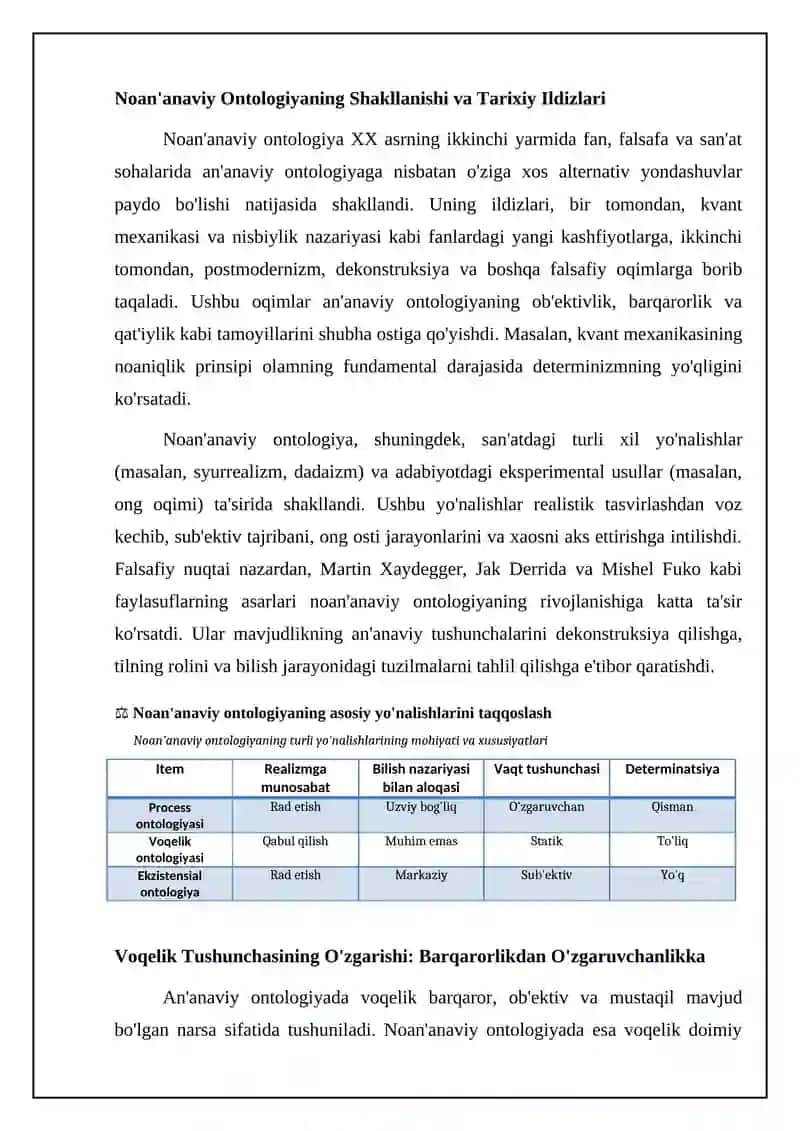 Noklassik ontologiyaning mohiyati 4
