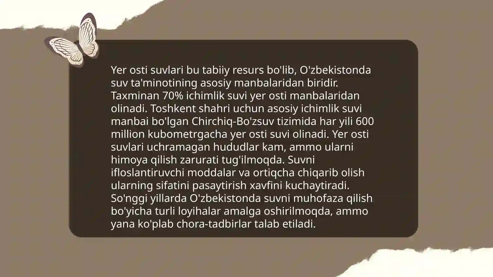Suv omborlar va geografik muhit 4