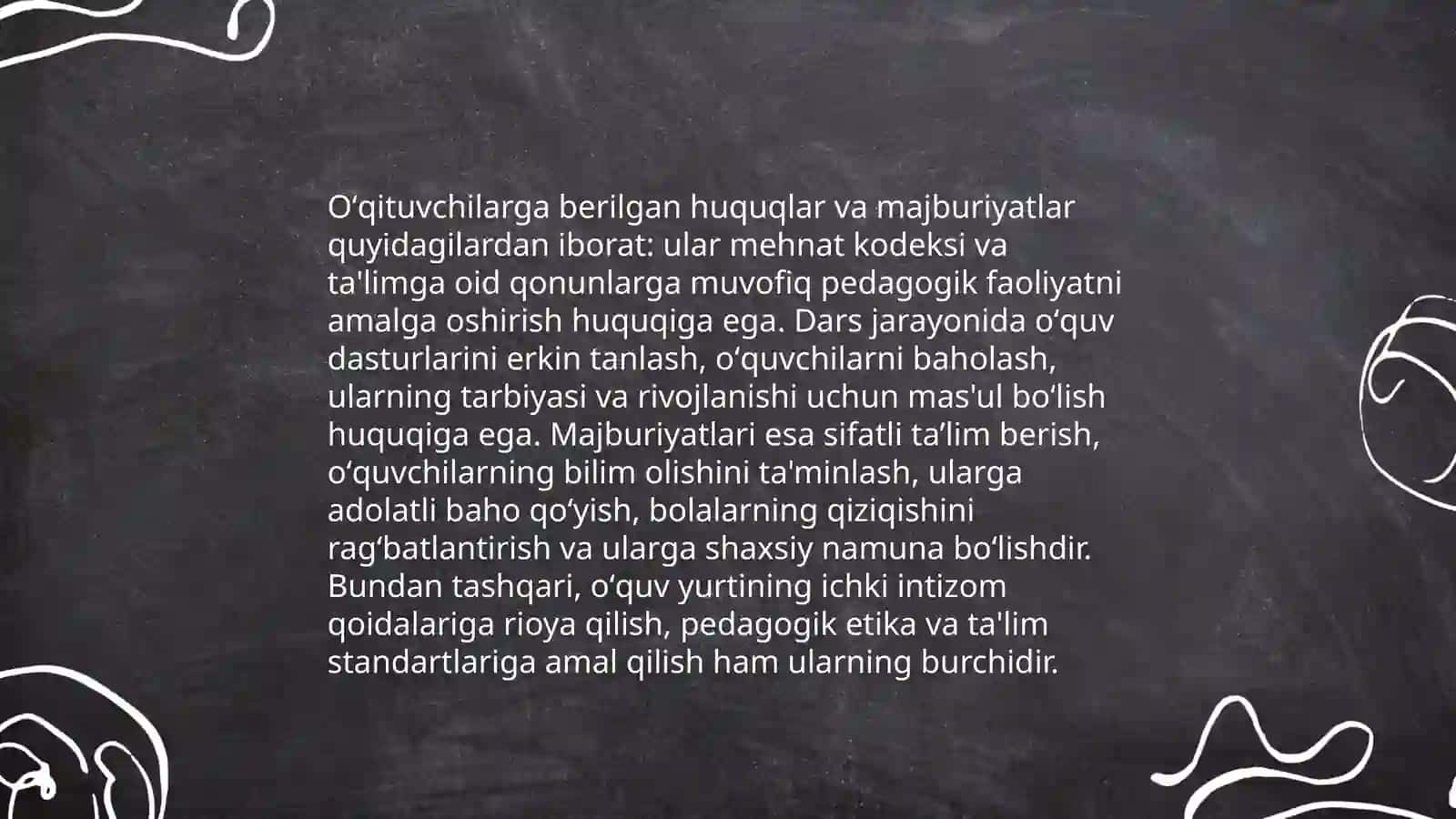 Pedagog xodimlarning huquqiy maqomi 4