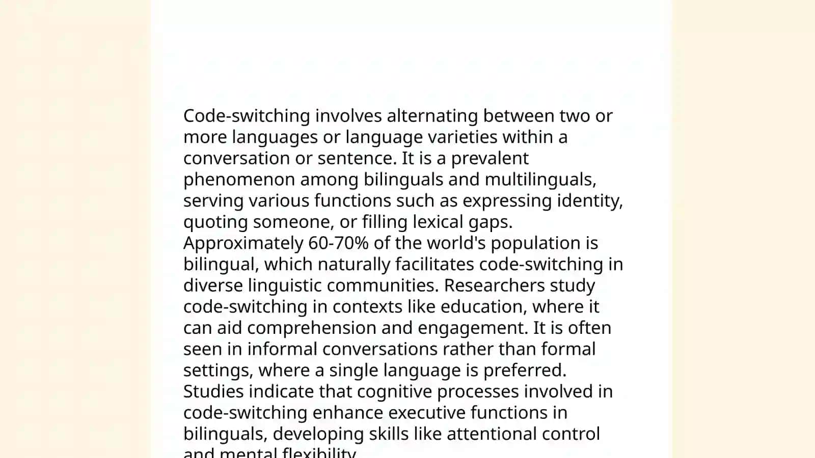 Sociolinguistic and strategic competence 4