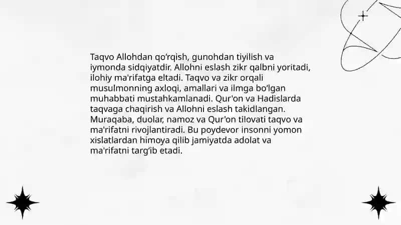 Islom dini qadriyatlar va ma'rifat 4