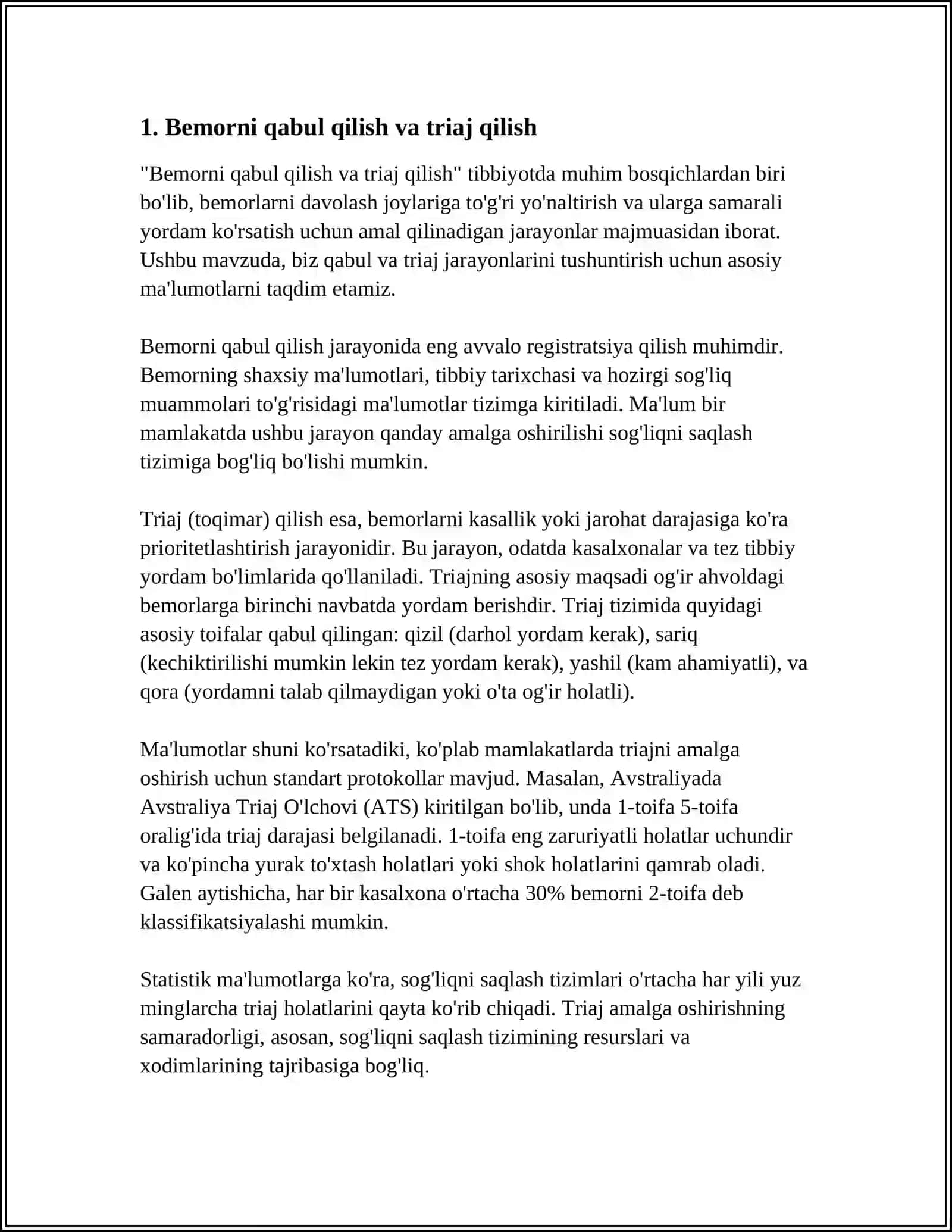 TIBBIYOT XODIMINING FUNKSIONAL VAZIFALARI 4