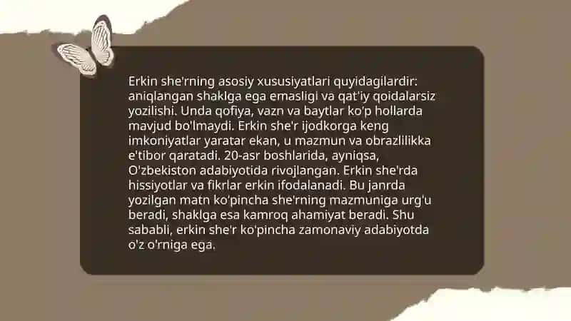 Erkin she'r tizimi 4