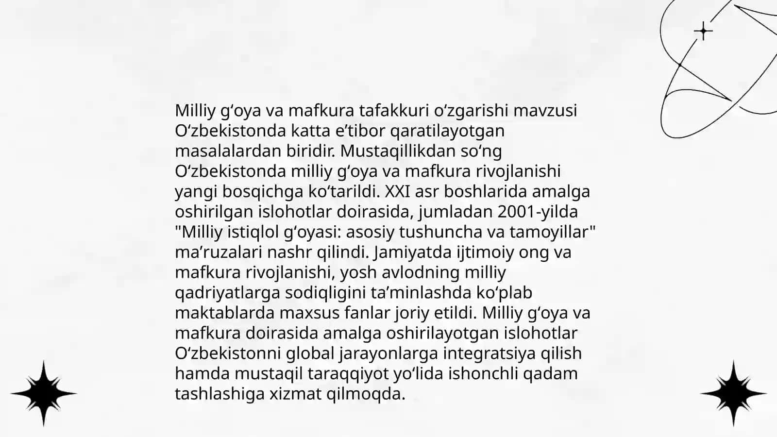 Yangi Oʻzbekistonda ma'naviy yangilanish asoslari 4
