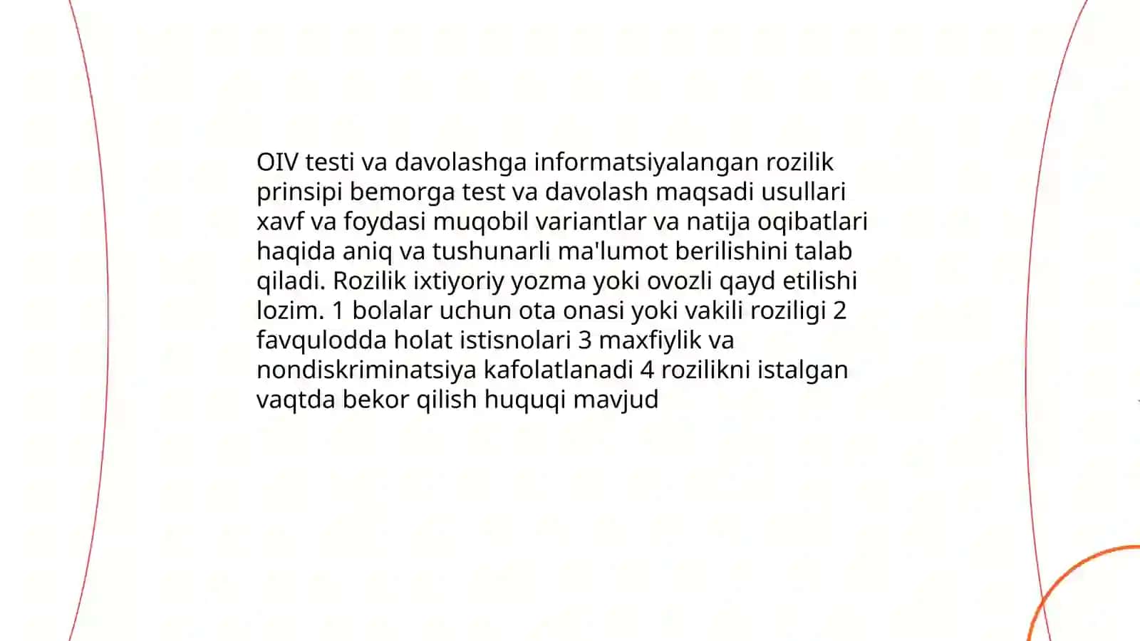 OIV va OITS Bemor Munosabatlari 4