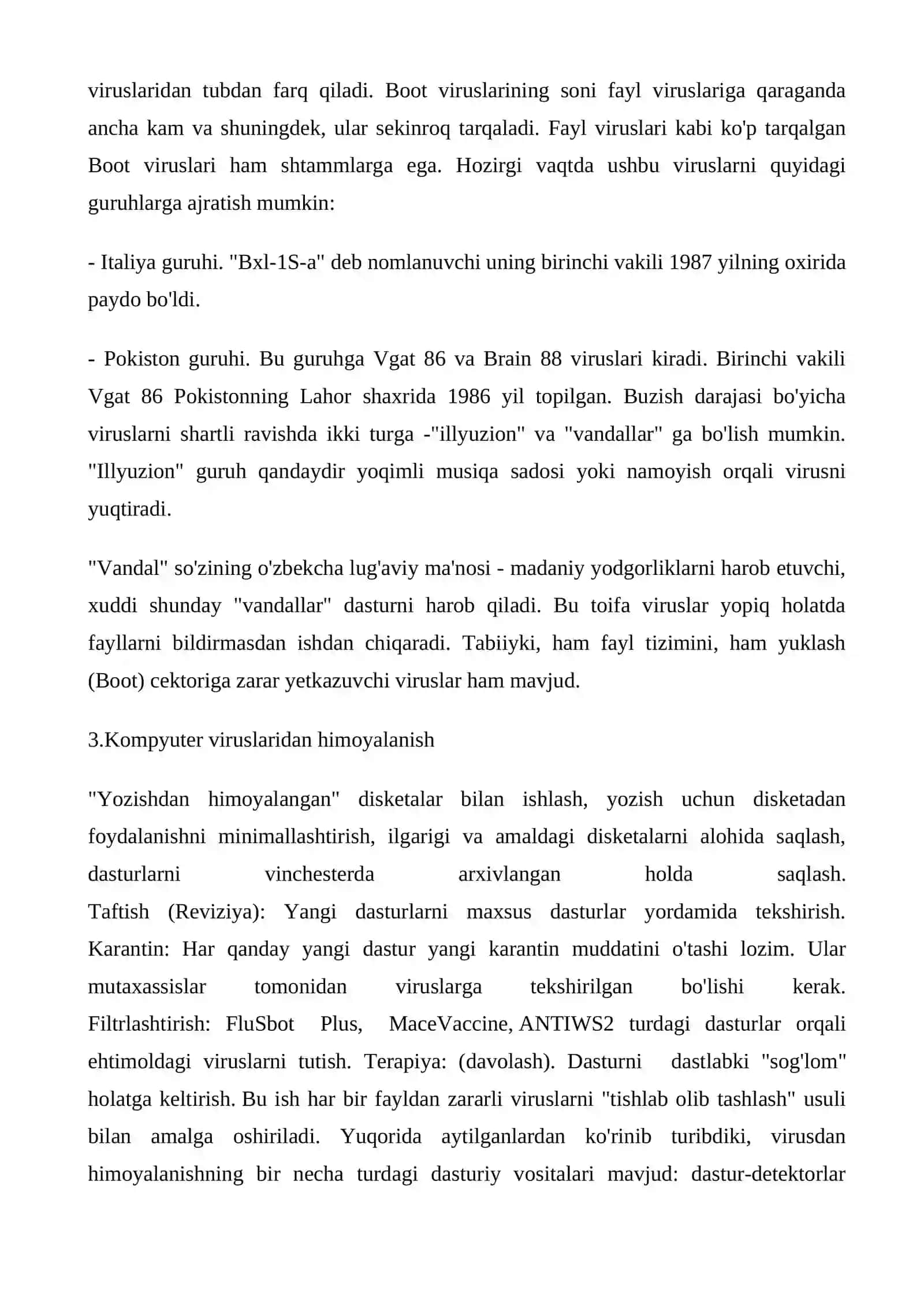 Axborot xavfsizligini ta’minlash 4