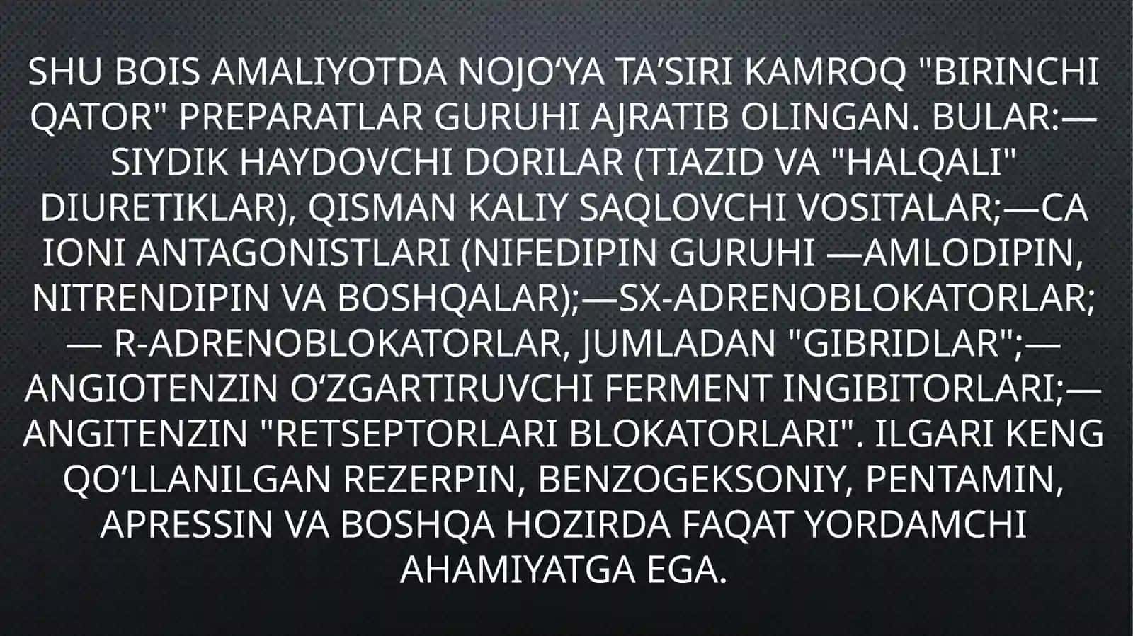 Gipotenziv vositalar 4