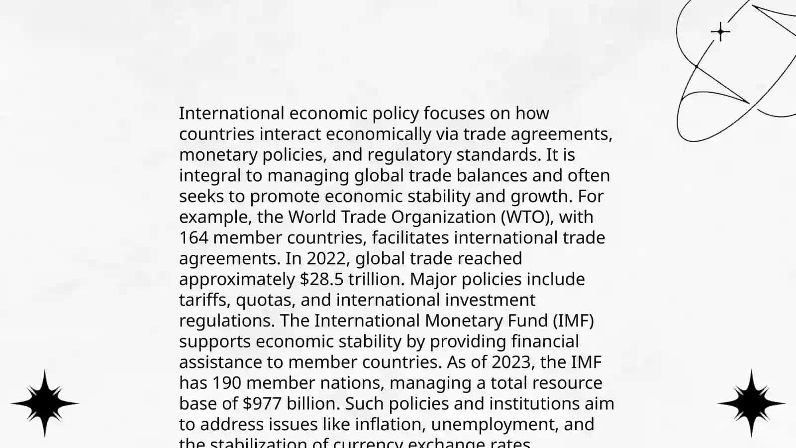 Plan: Global Trade Dynamics 4