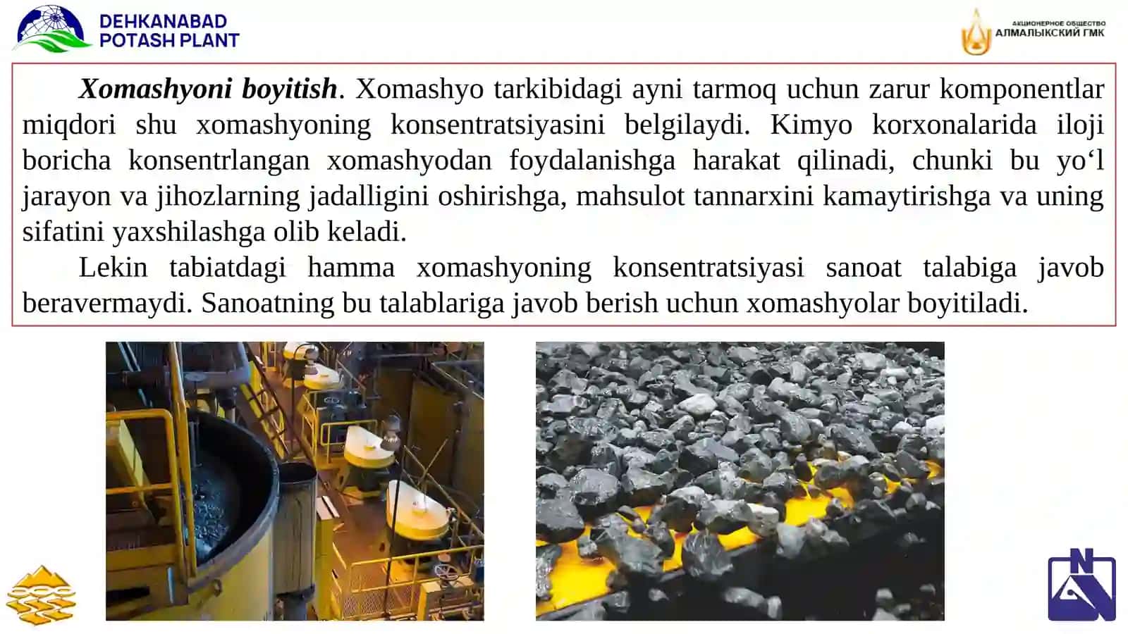 MINERAL XOM ASHYODAN KOMPLEKS FOYDALANISH 4