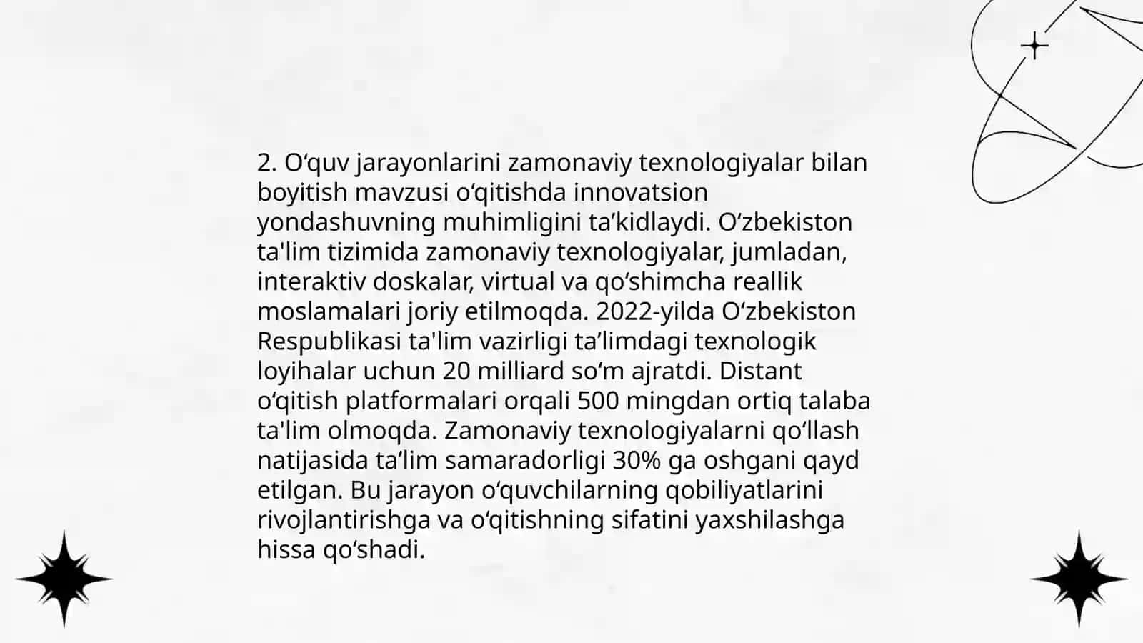 Ta'limning moddiy-texnik bazasini mustahkamlash 4