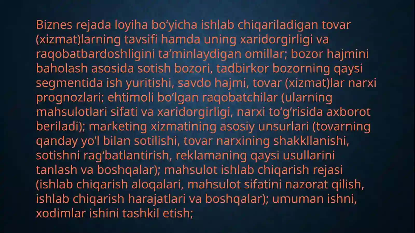 Biznes Loyihasi 4