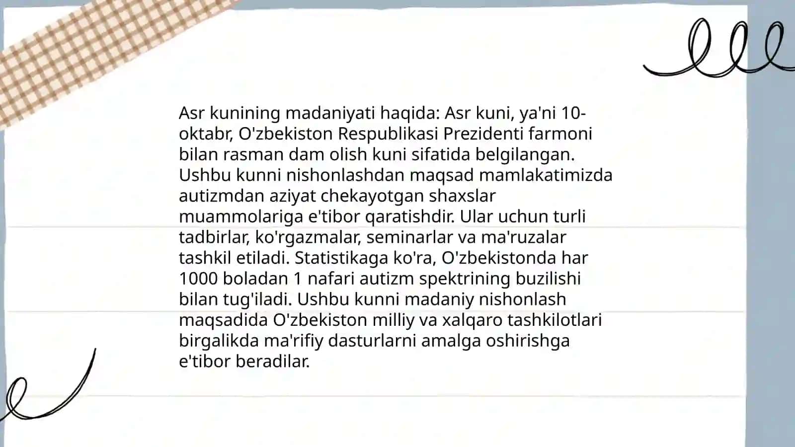 Asr kunining tarixi 4