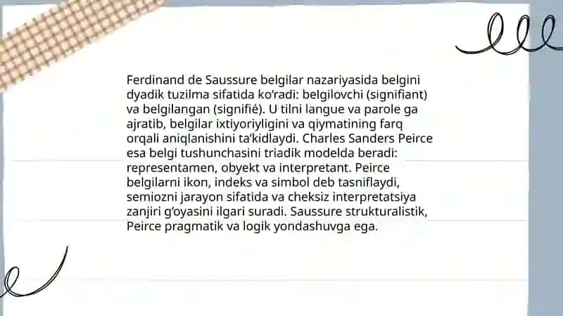 Tilshunoslik va semiotika 4