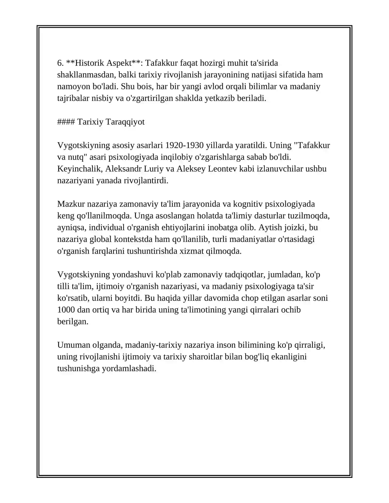 L.S.VIGOTSKIYNING MADANIY TARIXIY KONSEPSIYASI 4