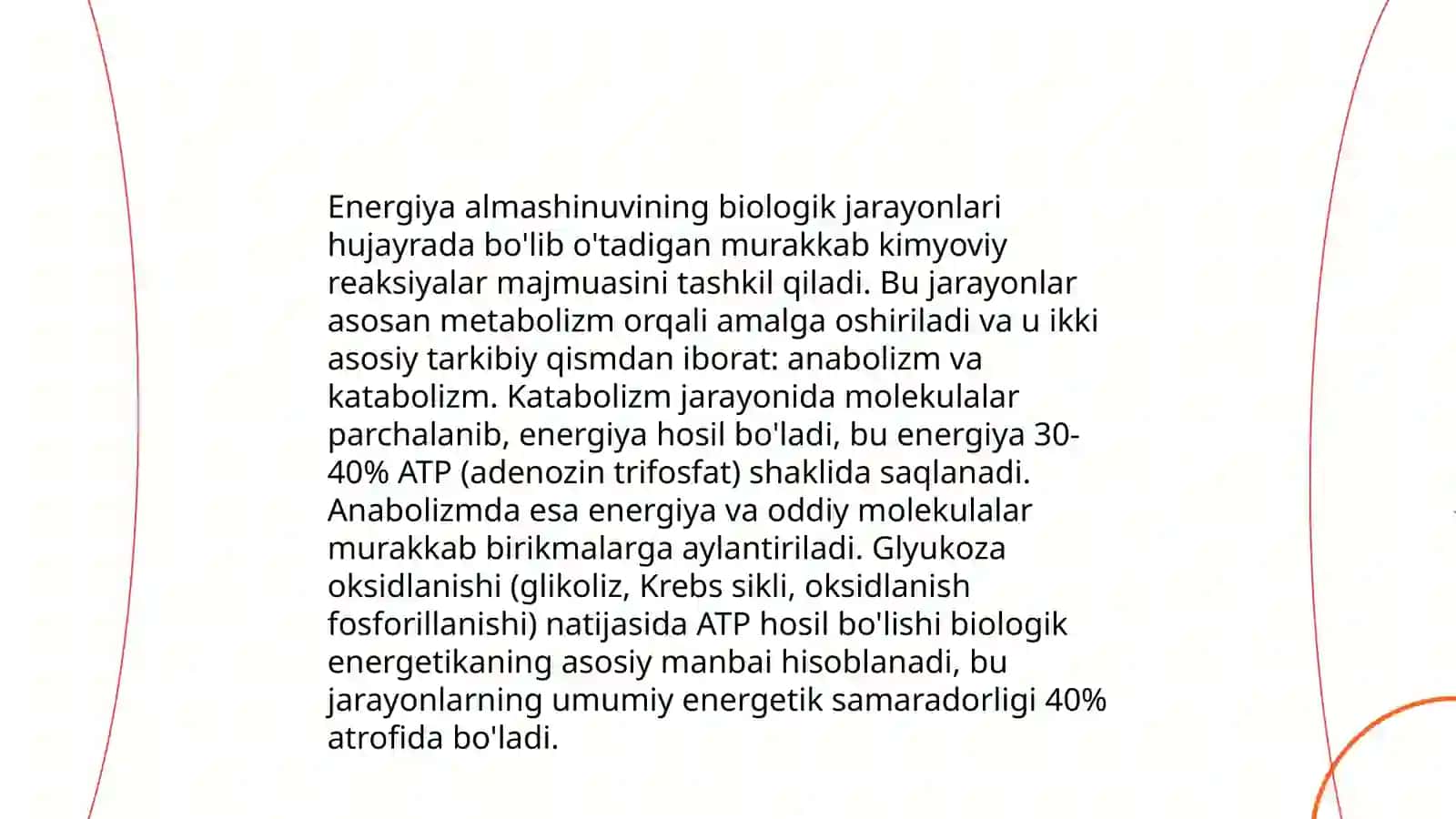 Bioenergetika 4
