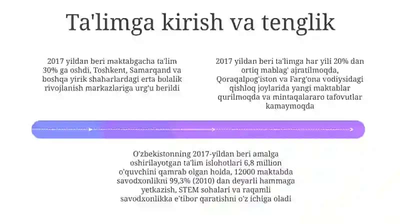 Yangi OʻZbekistonda taʼlim tizimidagi islohotlar 4