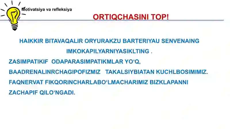 QQON TOMIRLARI.QON AYLANISH SISTEMASI 4