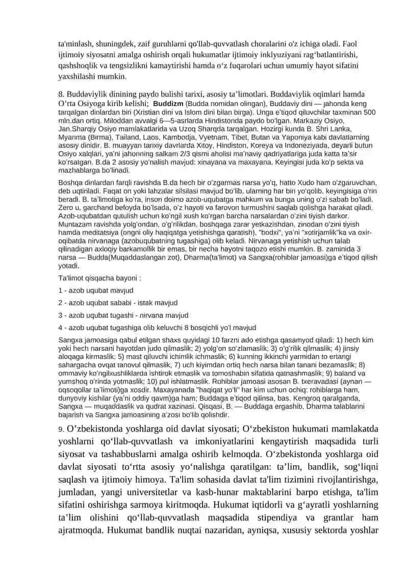 O'ZBEKISTON RESPUBLIKASINING DAVLAT MADHIYASI 4