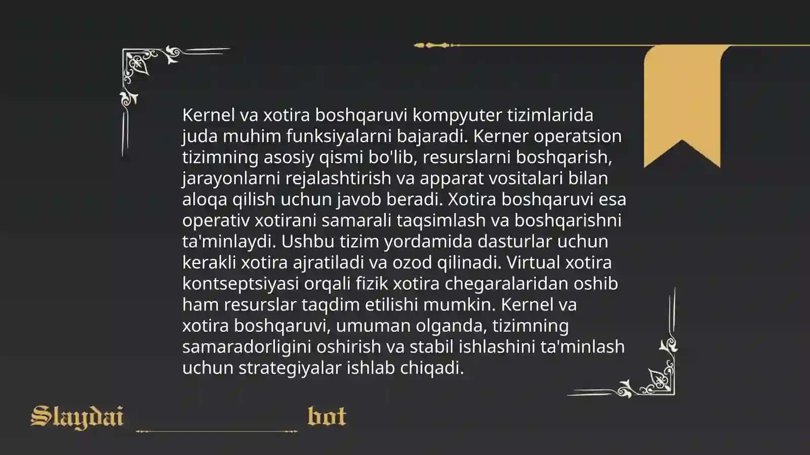 IOS operatsion tizimining ishlash printsipi 4