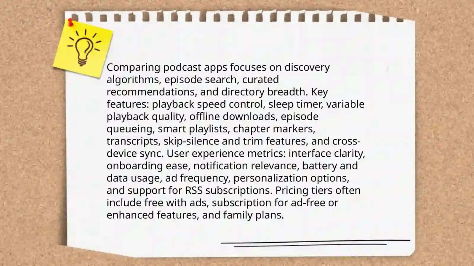 Listening podcasts and applications 4