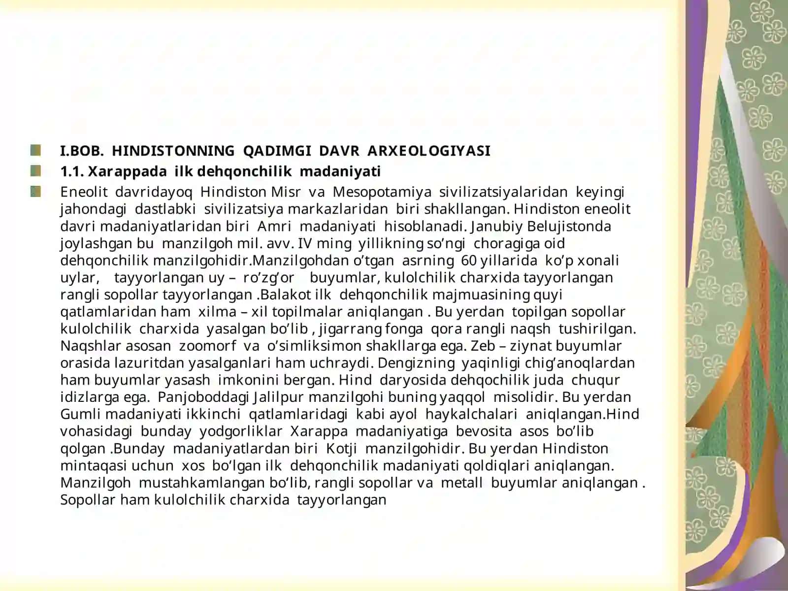 Qadimgi Hindiston madaniyati 4