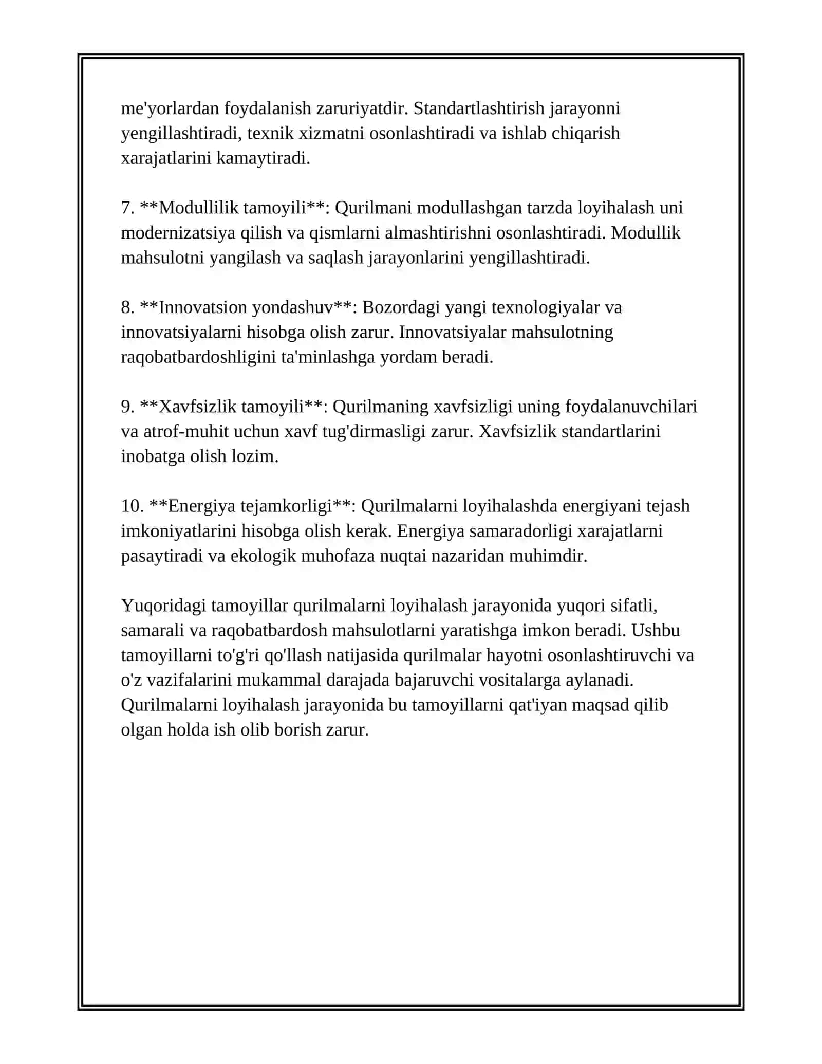 QURILMALARNI LOYIHALASH 4
