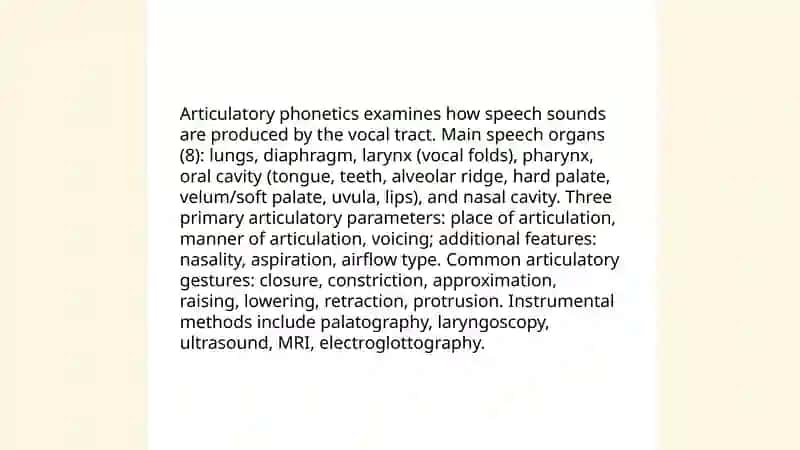 Phonetics as a linguistic science 4