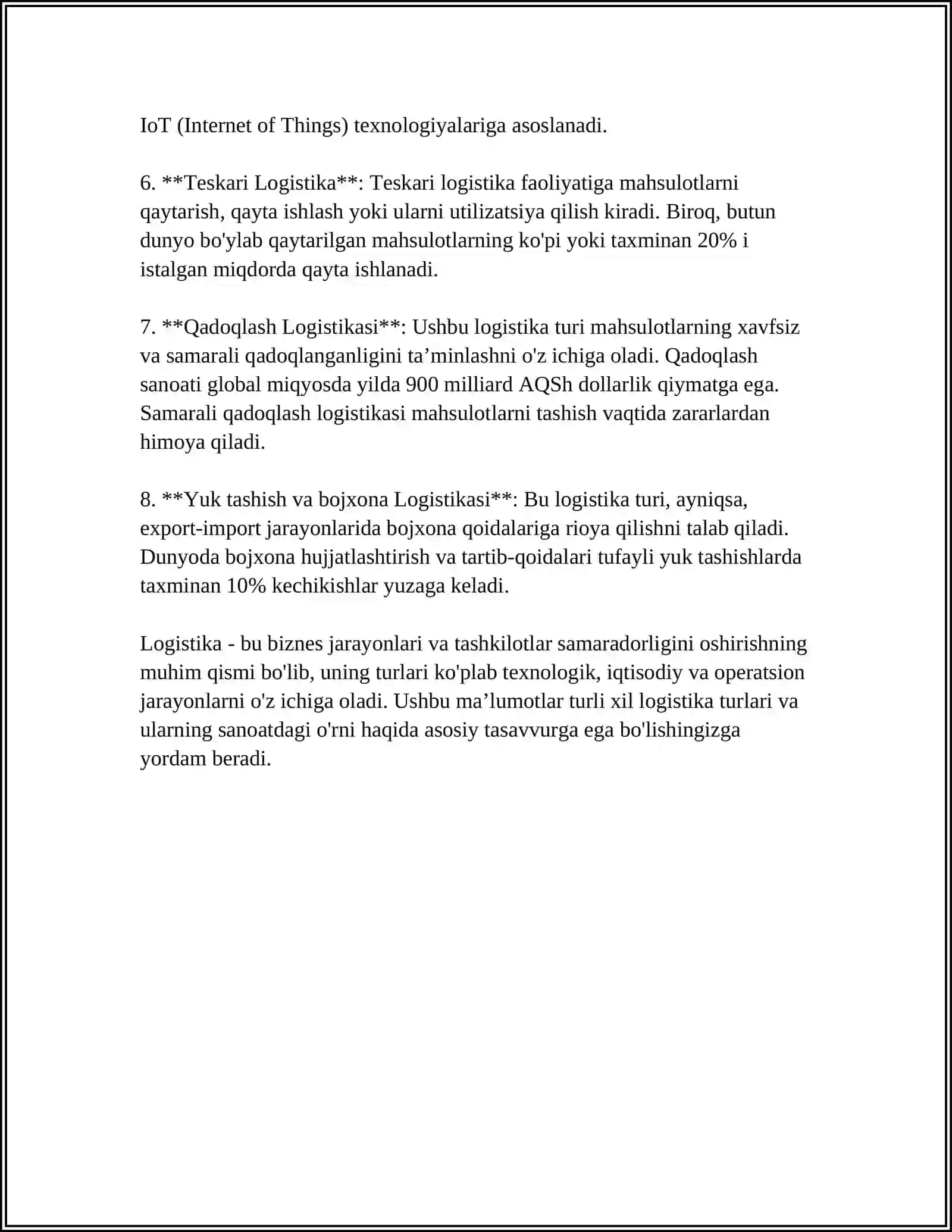 LOGISTIKA 4