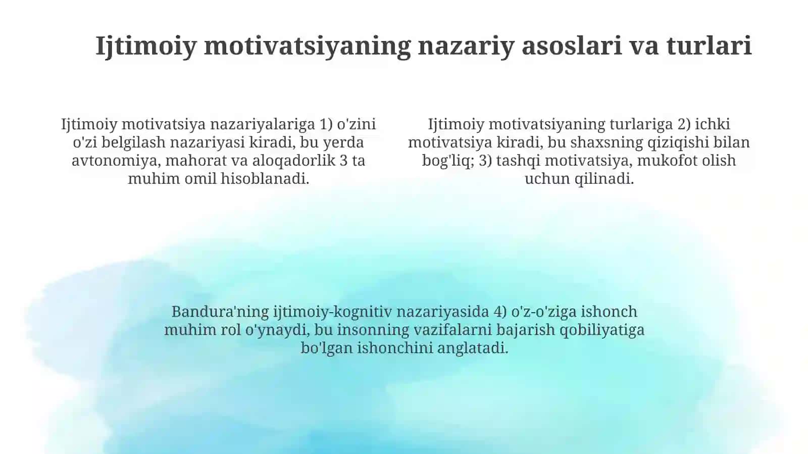 Ijtimoiy mativatsion resurslar 4