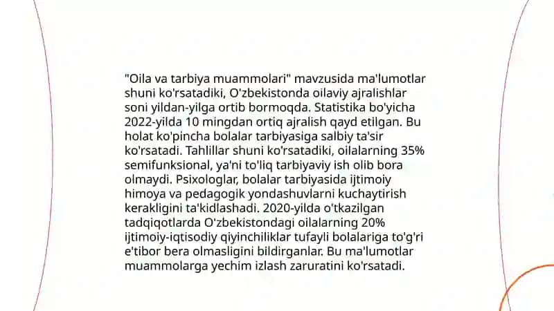 Baxtli oila muhitini yaratish 4