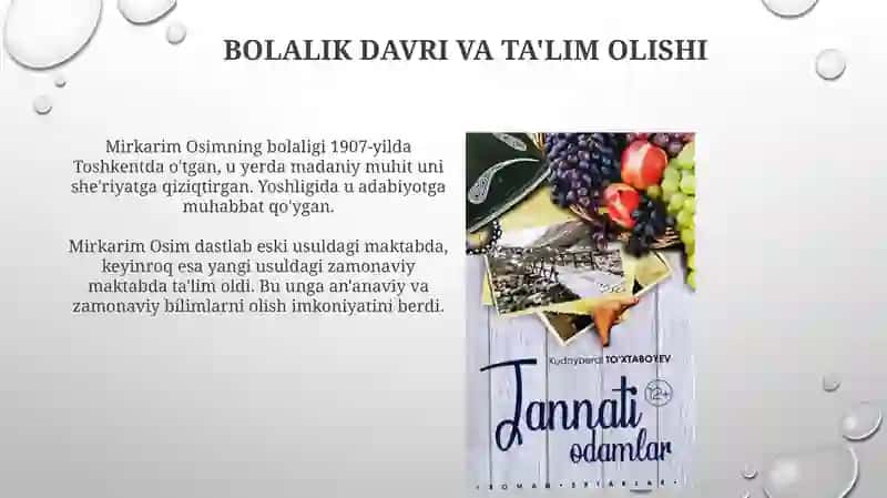 Mirkarim Osim: Hayot va Ijod Yo'li 4