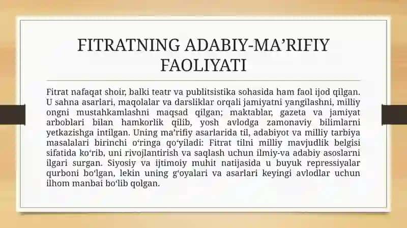 Abdurauf Fitrat: shoir va shoirliq 4