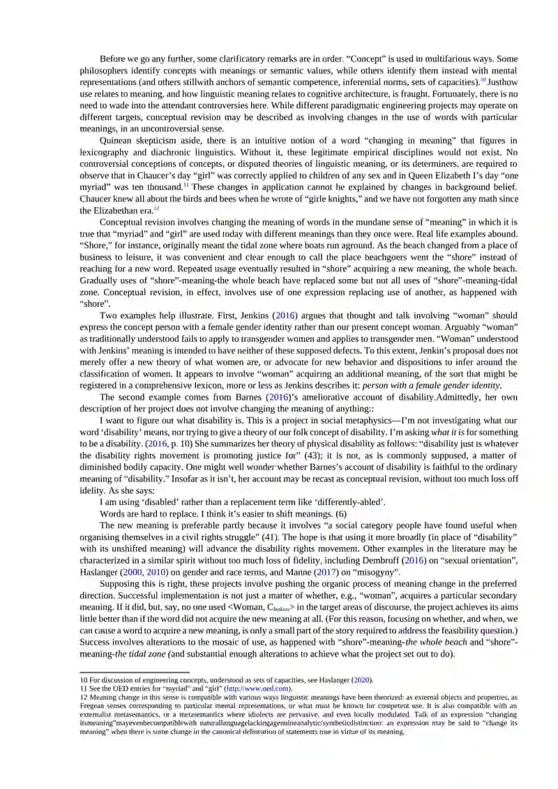 THE CAUSE AND RESULT OF THE CHANGE OF THE WORD MEANING 4