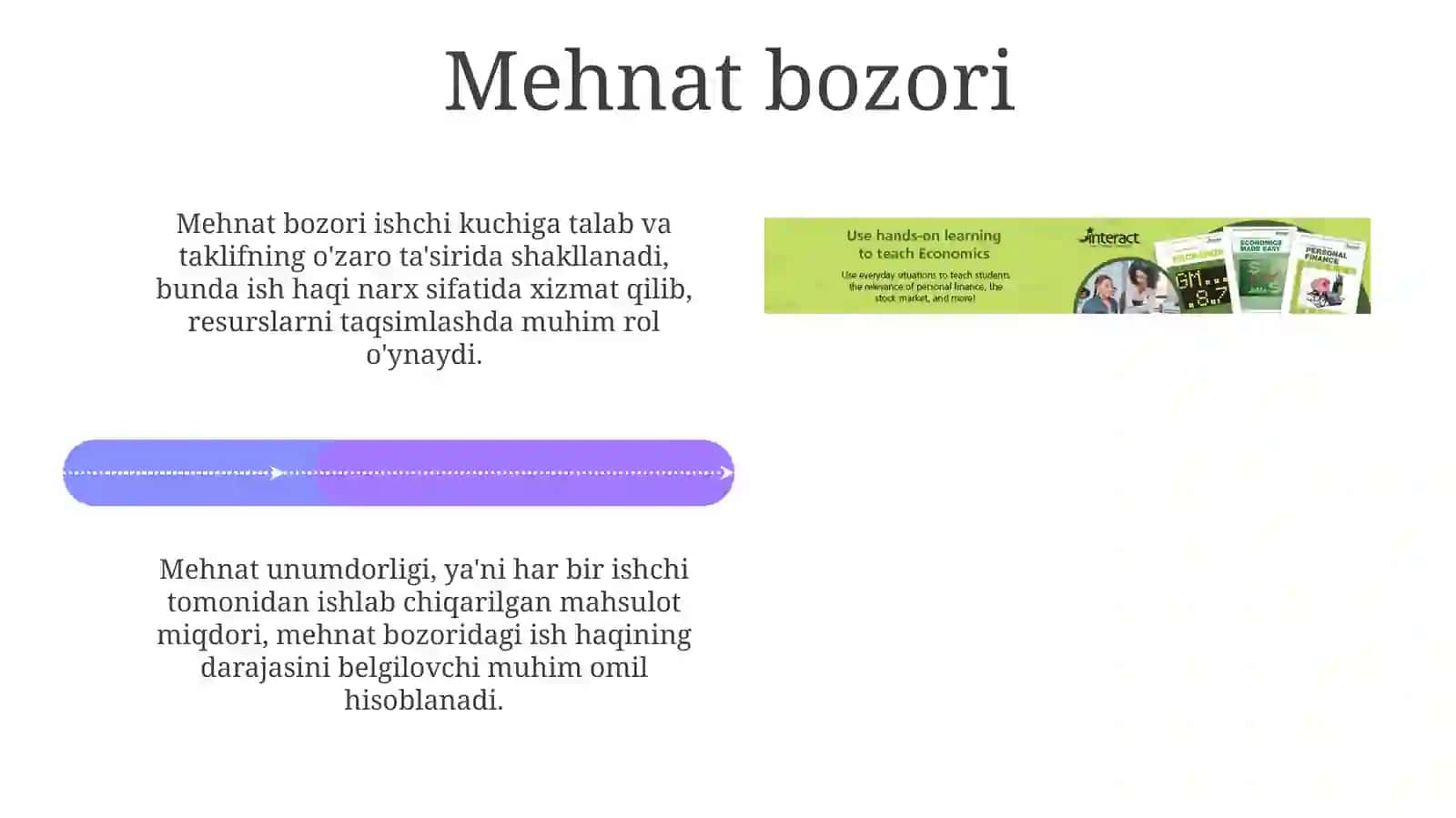Ishlab chiqarish omillari bozori 4