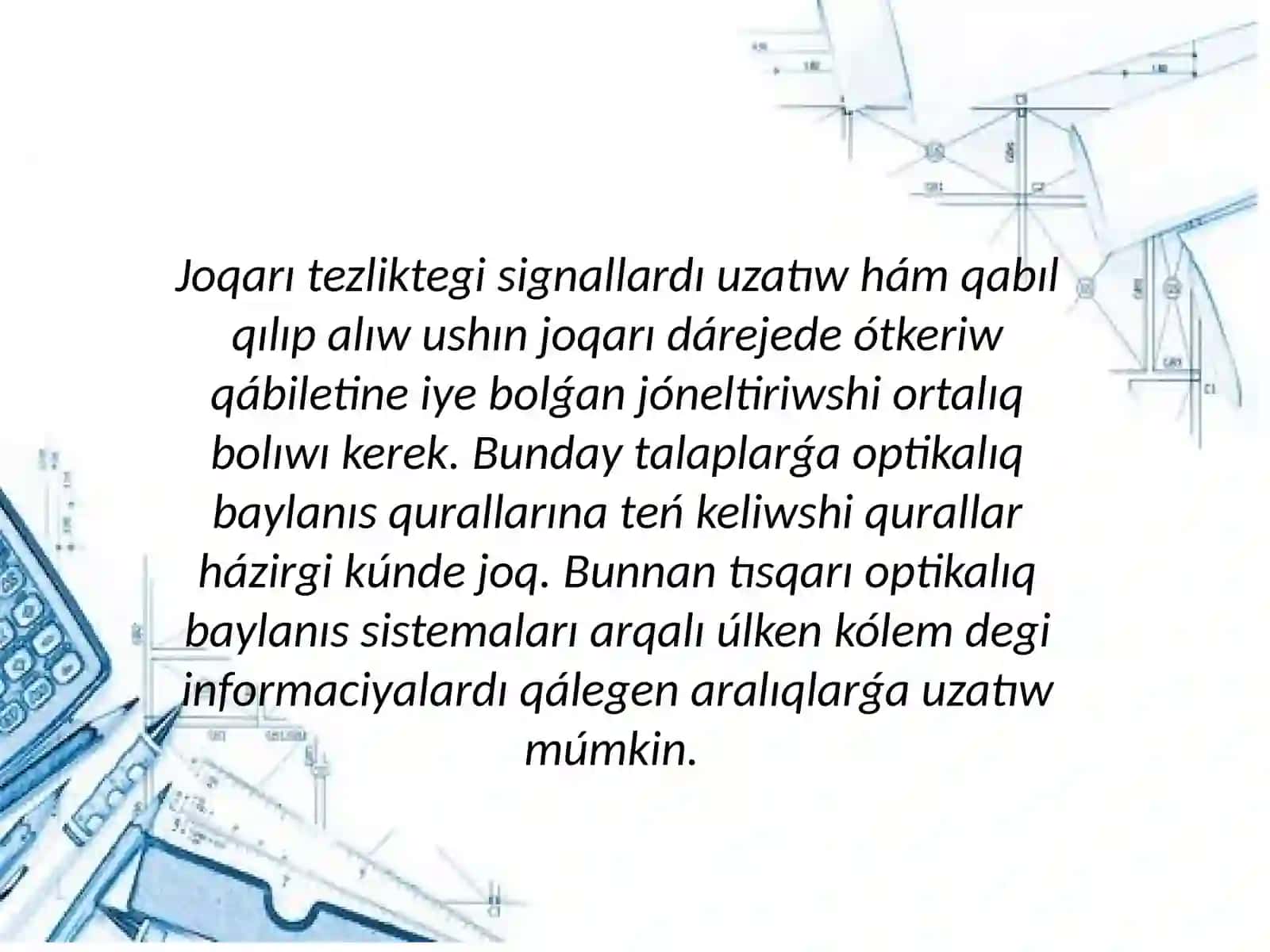 Joqarı chastota haqqında túsinik 4