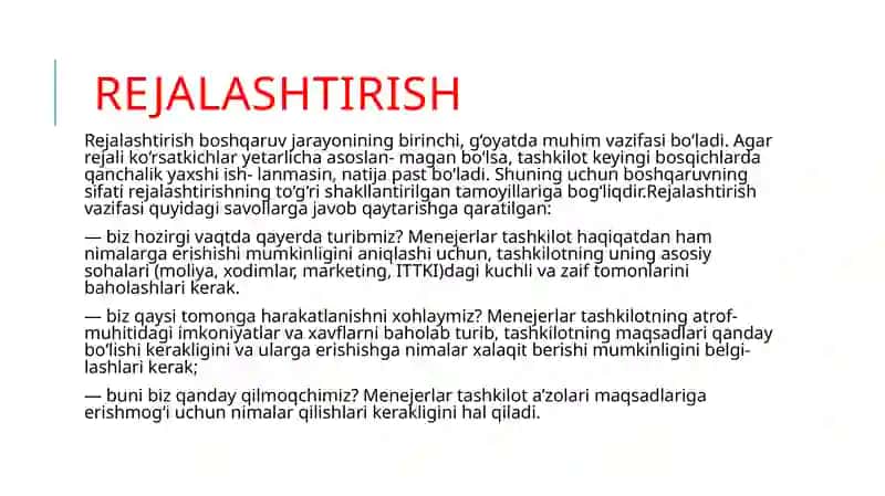 Menejment texnologiyasi 4