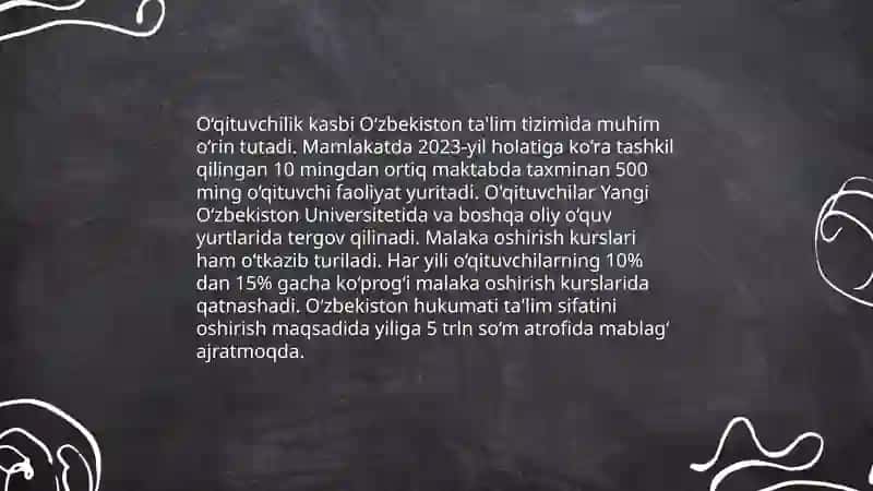 O'qituvchi yordamchisi kasbi 4