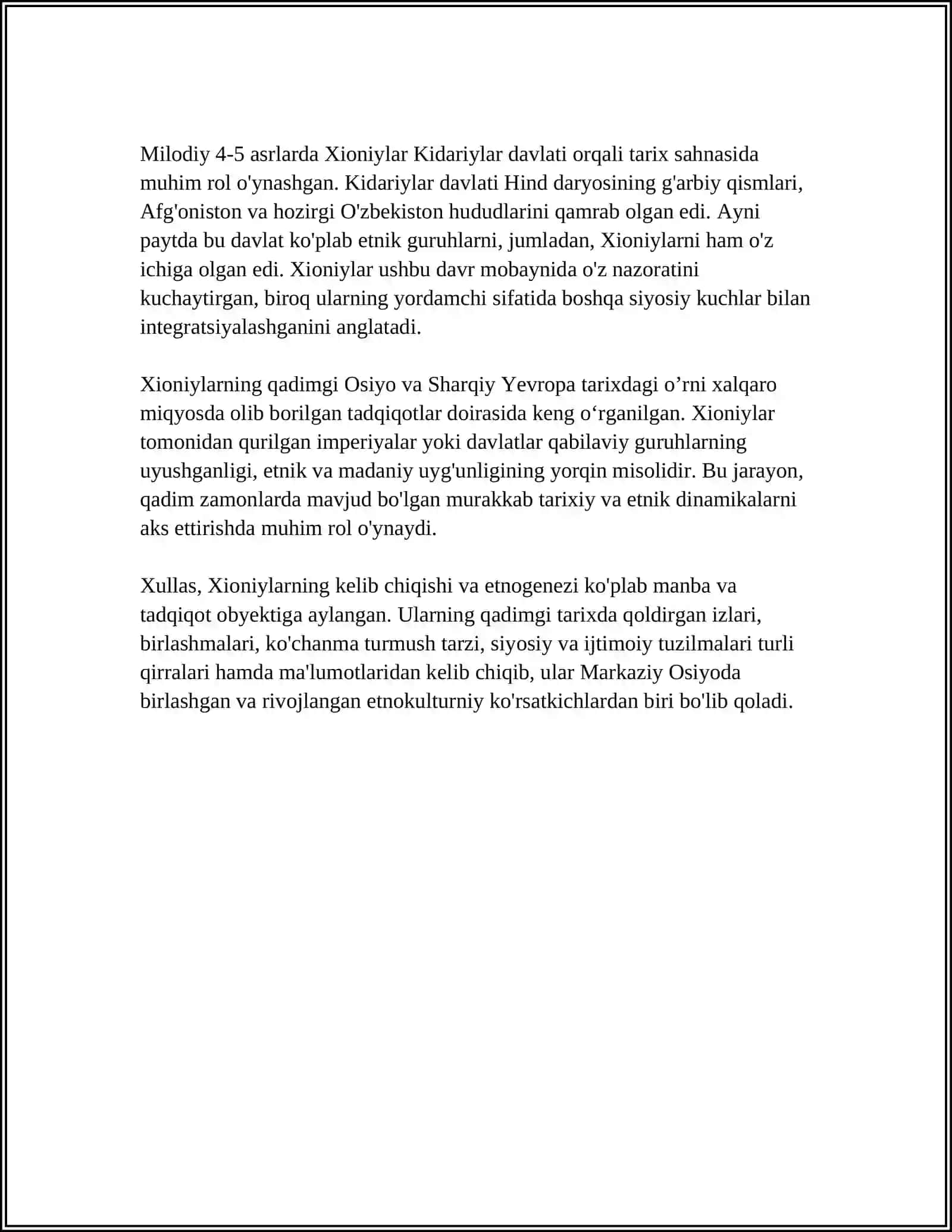 XIONIYLAR, KIDARIYLAR DAVLATLARI 4