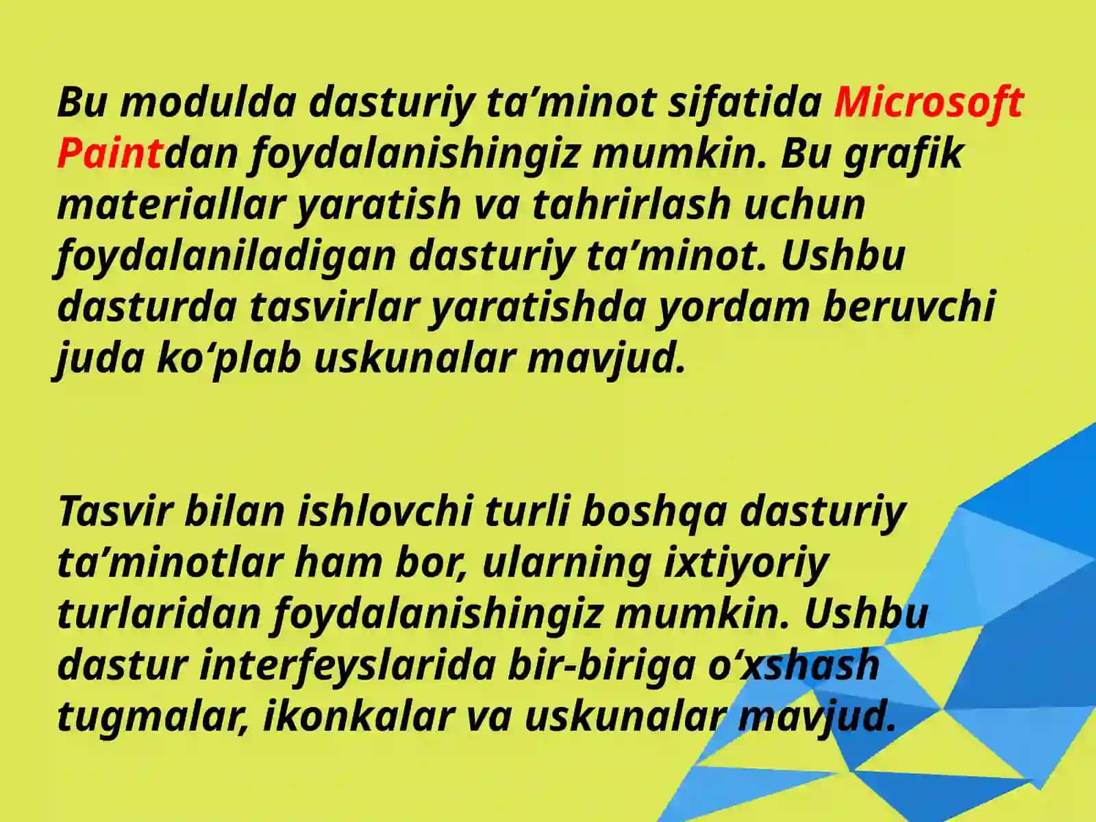 Tasvirlar bilan ishlashni boshlash 4