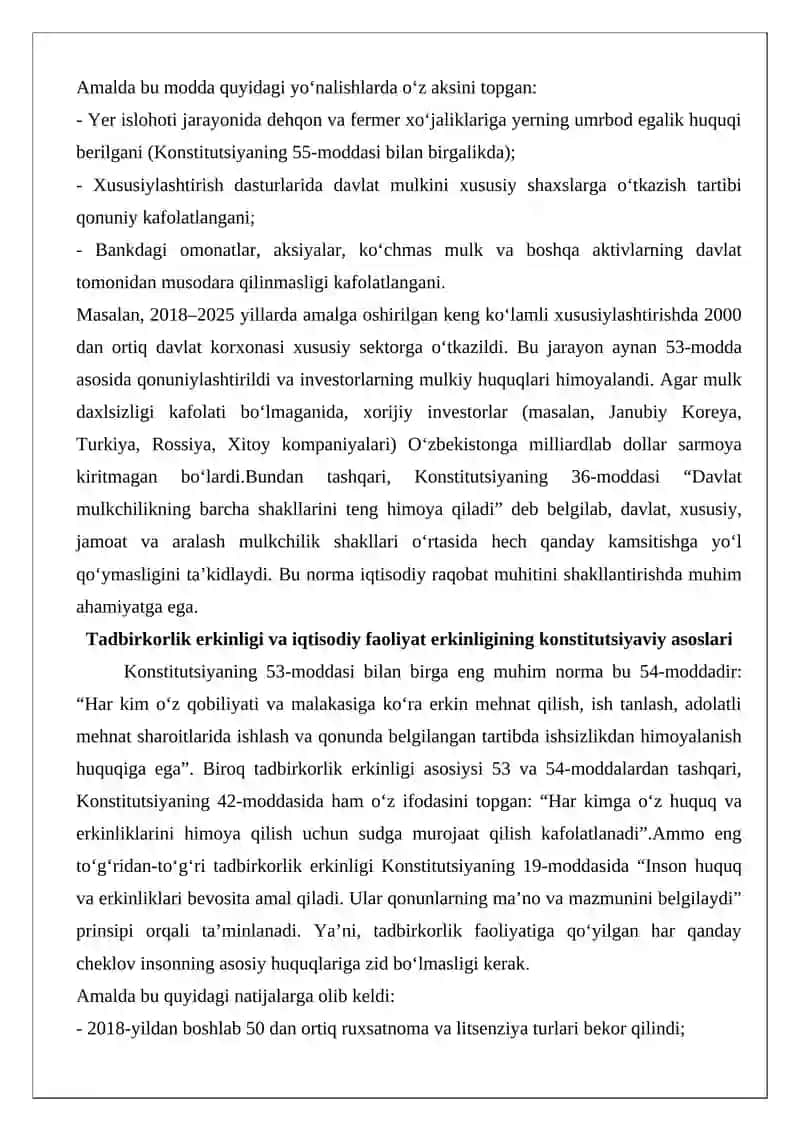 Iqtisodiyotni erkinlashtirish 4