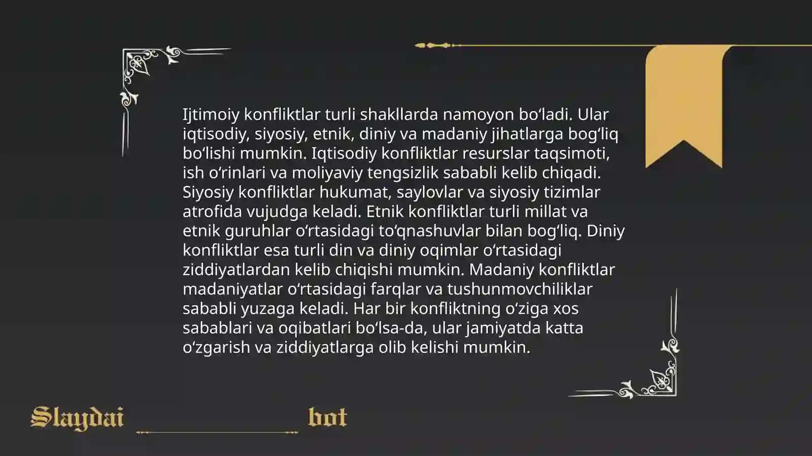 Tarixiy kanfliktlar manbalari 4