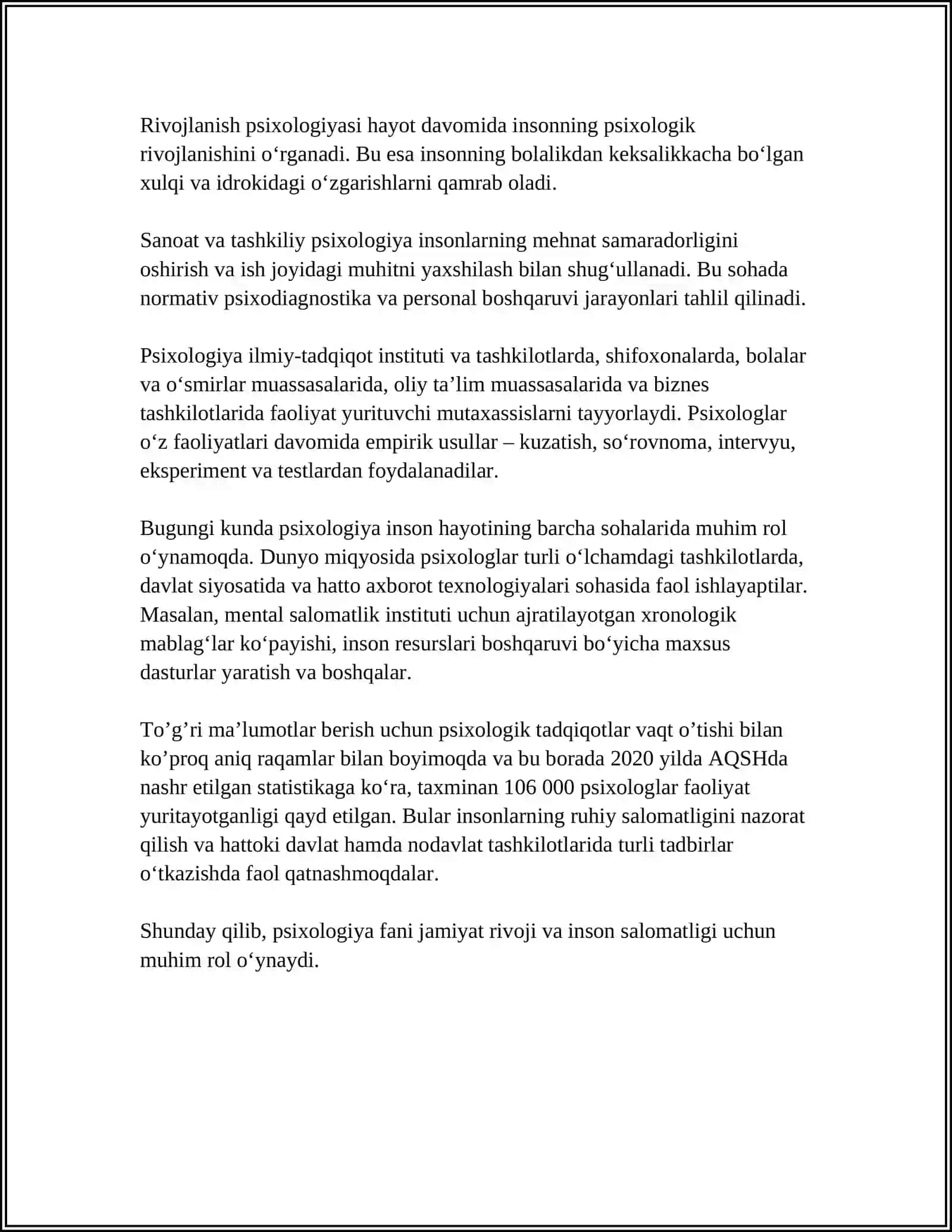 PSIXOLOGIYA FANINING PREDMETI 4