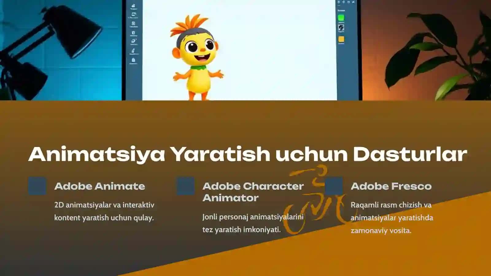Video va Animatsiya uchun Adobe Dasturlari 4