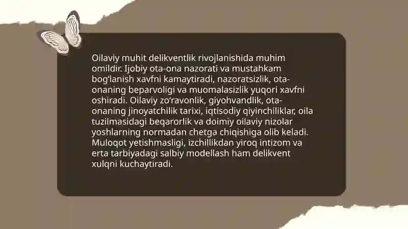 Delikvent xulq haqida 4