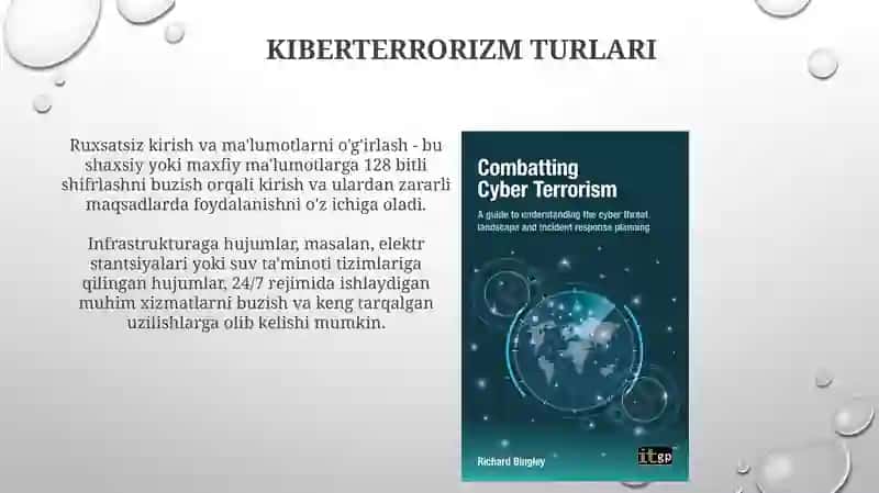 Kiberterrorizm va unga qarshi kurashish 4