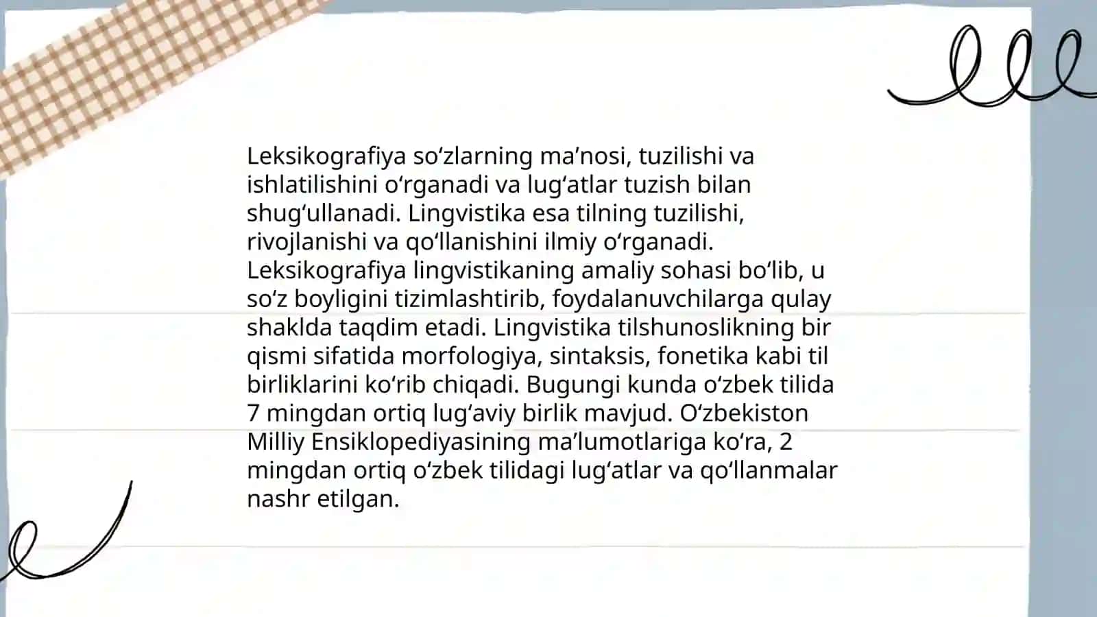 Leksikolografiya haqida umumiy maʼlumot 4