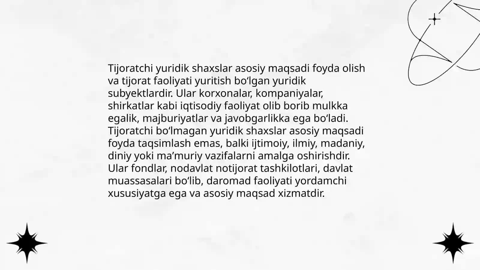 Yuridik shaxlar 4
