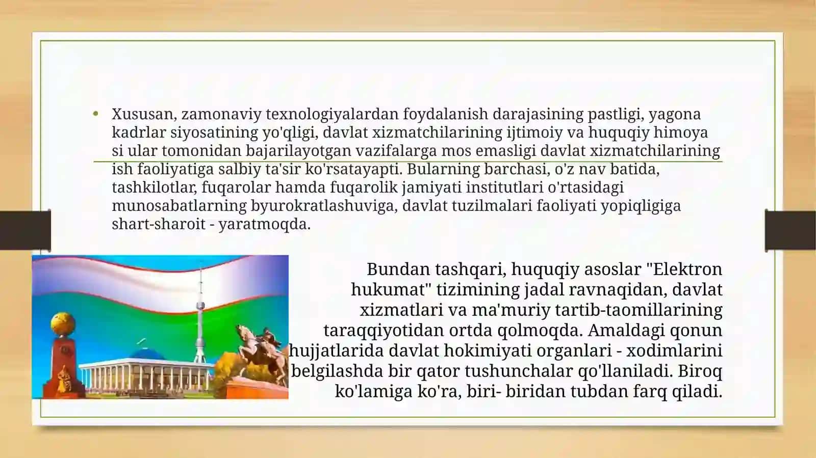 Mustaqillik yillarida davlat boshqaruvi tizimida amalga oshirilgan islohatlar 4
