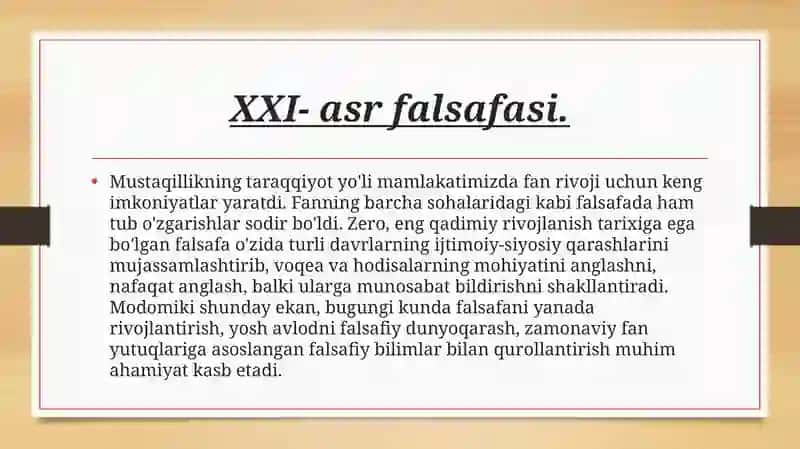 XX-XXI asr o'zbek falsafasi 4