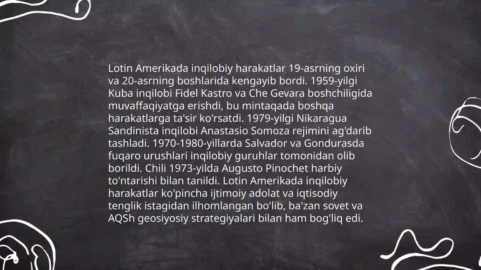 XX asr Lotin Amerikasi 4
